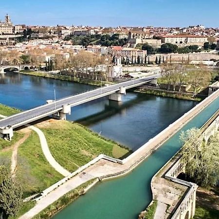 Arcole 5 - Jolie Appartement Centre Ville De Beziers Avec Garage- Wifi -Tv Connectee מראה חיצוני תמונה